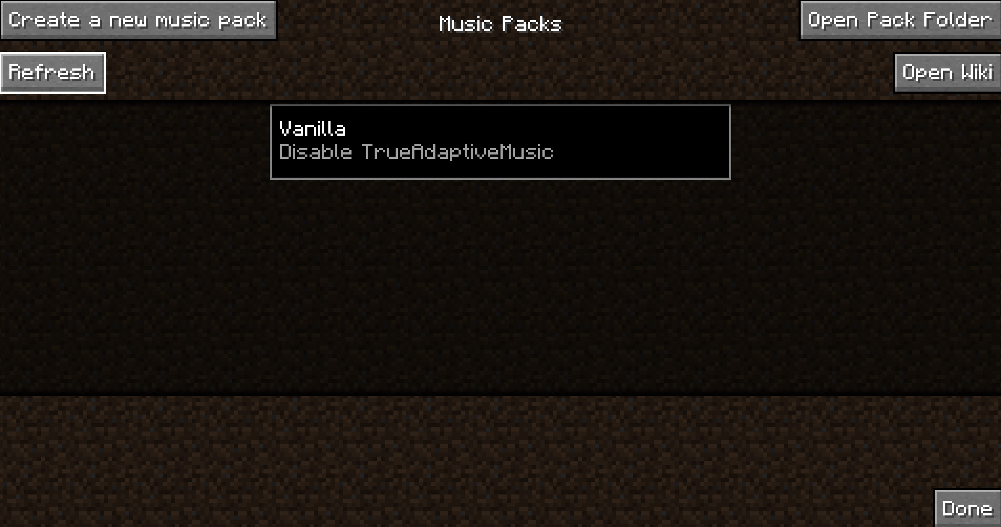 Main Menu